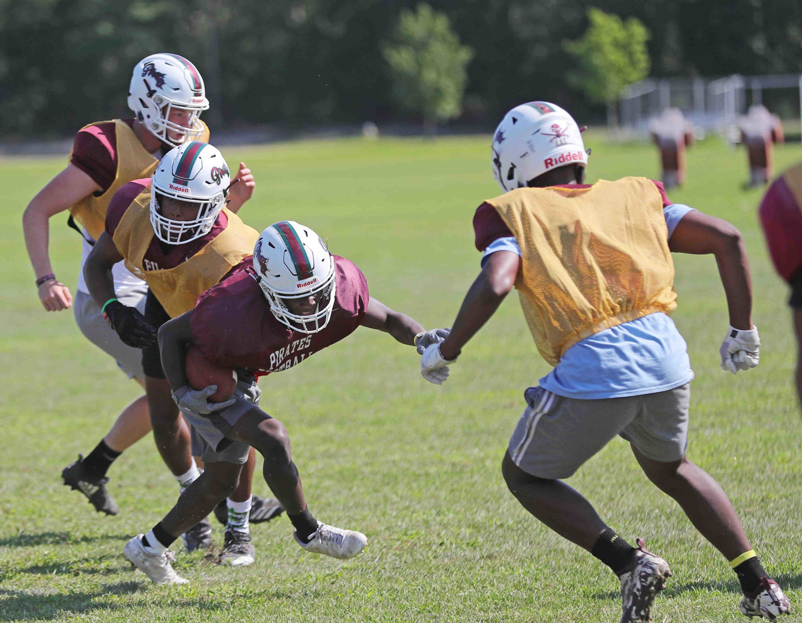 Cedar Creek Football Practice